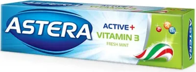 Obrázok produktu pre Zahnpasta Vitamin 3 Astera Active Aroma 100 ml