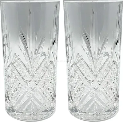 Produktbild von Hendricks Gin 2er Set Longdrinkgläser / 2x Longdrinkglas / Glas mit branding