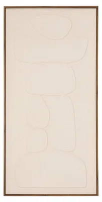 Produktbild von Rechteckige roger-leinwand, 58 x 116 cm - Atmosphera créateur d'intérieur