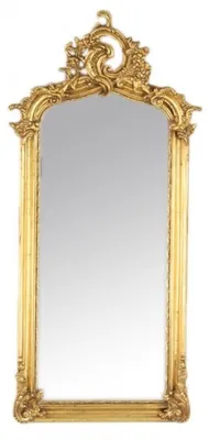 Image de Casa Padrino Miroir mural baroque de luxe or 120 x 55 cm - Massif et lourd - Miroir style antique