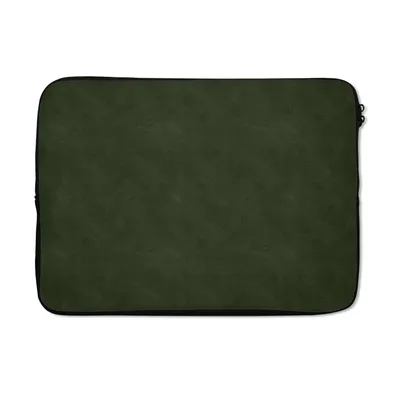Produktbild von MuchoWow® Laptop Hülle 14 ZollLeder - Grün - Tiere Laptoptasche - Laptoptasche - Stoßsicher - Schutzhaube