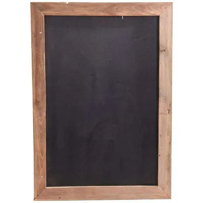 Produktbild von Kreidetafel mit Holzrahmen, 100 x 70 cm