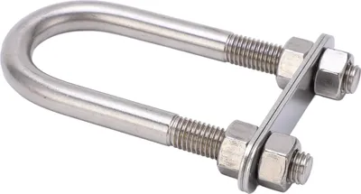 Obrázek produktu pro Marine U Bolt, Boat U Bolt, Tie Down U Bolt, Stern Eye U Bolt, Bow Eye U Bolt, Boat Deck Hardware