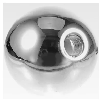 Produktbild von Rauchglas Lampenschirm Ø 12 cm - Kugelförmiger Lampenschirm für G9 Pendelleuchten für Wohnzimmer und Esszimmer