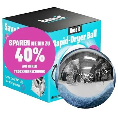 Obrázok produktu pre Guľa do bubnovej sušičky Boss It Rapid pre bubnové sušičky