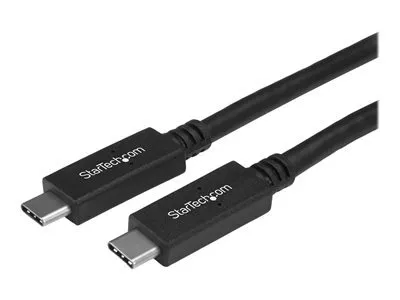 Zdjęcie produktu dla StarTech.com USB315CC2M, 2 m, USB C, USB C, USB 3.2 Gen 1 (3.1 Gen 1), 5 Gbit/s, Czarny
