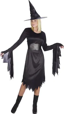Zdjęcie produktu dla Kostium Mroczna Czarownica Czarodziejka Halloween Karnawał XL