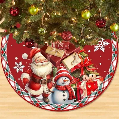 Immagine prodotto di Decorazione natalizia a forma di albero di Natale, pupazzo di neve, altezza 90 cm