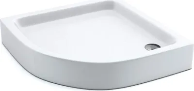 Produktbild von AQUABAD Duschwanne/Duschtasse | Forta Plus mit LeakProtect Technologie Smooth White 90x90cm Viertelkreis R55