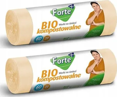Obrázok produktu pre Forte Worki kompostowalne 60L 20 szt.