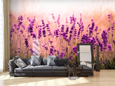 Produktbild von Vlies Fototapete 400x280 cm Tapeten Wandtapete XXL Blumen Landschaft b-B-0111-a-a