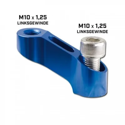 Produktbild von Spiegelarmverlängerung blau M10-L auf M10-L
