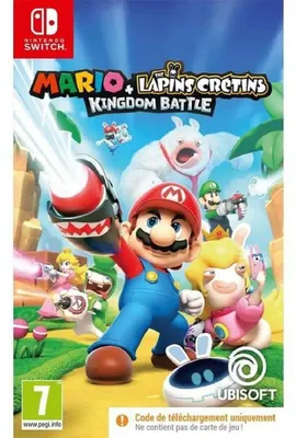 Immagine prodotto di Videogioco per Switch Ubisoft Mario + Raving Rabbids Kingdom Battle codice download