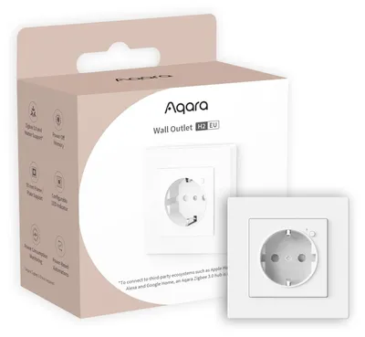 Produktbild von Wandsteckdose Zwischenstecker Steckdosenschalter - 16 A - Zigbee 3.0 - Matter-kompatibel - Mit Stromüberwachung - Für Smart Home
