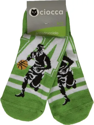 Immagine prodotto di Calza calzini basso leggero estivo antiscivolo antisdrucciolo bimbo ragazzo uomo CIOCCA articolo 4/123A, 1-2/4 - scarpa 23/28, Cotone 85%,Poliammide 14%,Spandex 1%