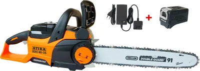 Produktbild von ATIKA KSC 40-35 Akku Profi Kettensäge Motorsäge | 2,0 Ah, 36 V | Ladegerät