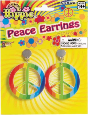 Produktbild von Hippie-Regenbogen-Ohrringe (Zubehör