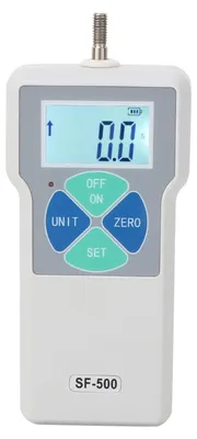 Zdjęcie produktu dla Cyfrowy dynamometr, miernik siły nacisku z obsługą jednostek: kilogramów (kg), niutonów (N) i funtów (lb)