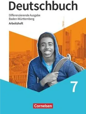 Immagine prodotto di Deutschbuch 7. Schuljahr - Differenzierende Ausgabe Baden-Württemberg 2024 - Arbeitsheft mit Lösungen