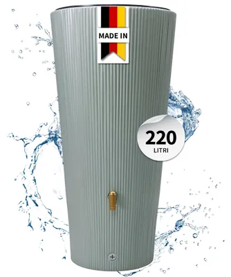 Immagine prodotto di 4rain VASO DECOR 2in1 serbatoio per pioggia piantumabile 220 L, agave incl. vaschetta portapiante, Immagine generata dall'IA