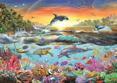 Immagine prodotto di Puzzle ANATOLIANI Paradiso Tropicale 1500 pezzi