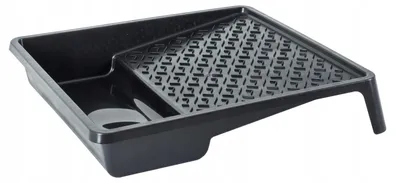 Zdjęcie produktu dla Kuweta malarska BIG 33x35cm na farbę do wałka 25cm czarna Polax