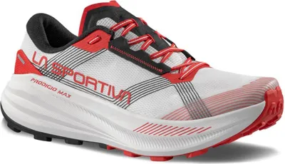 Zdjęcie produktu dla Prodigio Max, buty do biegania w górach, męskie – La Sportiva, rozmiar: 6,5 UK / 40, kolor: W00O01-White/Lava