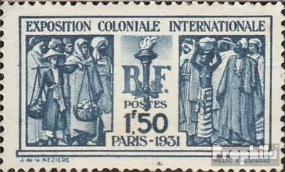 Produktbild von Briefmarken Frankreich 1931 Mi 262 (kompl.Ausg.) postfrisch Triumphbogen