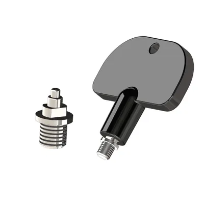 Produktbild von Sprenger Spikes mit Schlüssel zu Steigbügel Aero Silber