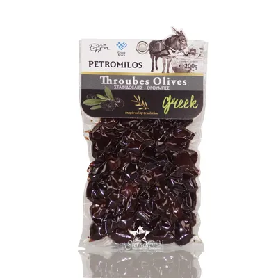 Produktbild von ELLIE 14050 Rosinen-Oliven Throubes 200g vakuumverpackt von Kreta