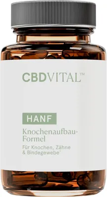 Produktbild von Cbd Vital Hanf Knochenaufbau Formel Kapseln 90 St