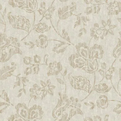 Zdjęcie produktu dla Borastapeter Tapeta kwiaty beżowym - 660134 - 53 cm x 11.2 m