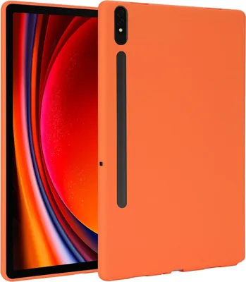Produktbild von Für Samsung Galaxy Tab S10 Plus / S9 Plus FE Plus / S8 Plus TPU Silikon Hülle Ultra dünn Cover Orange