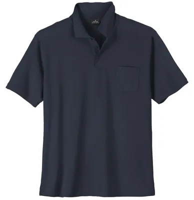 Produktbild von Ragman Softknit Poloshirt Übergröße marine