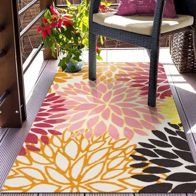 Immagine prodotto di Piccolo tappeto colorato da balcone, dimensioni: 80 x 150 cm