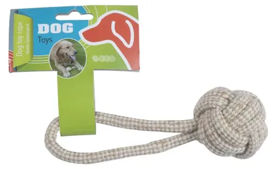 Produktbild von Dog Spielseil für Hunde, Natur, 5 x 17 cm
