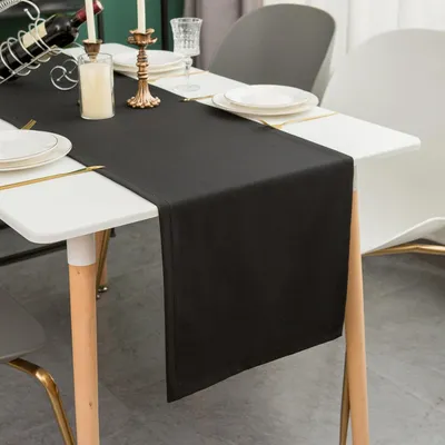 Obrázek produktu pro Běžící ubrus - Moderní, vodoodpudivý, s efektem lotosového listu (40 x 180 cm)