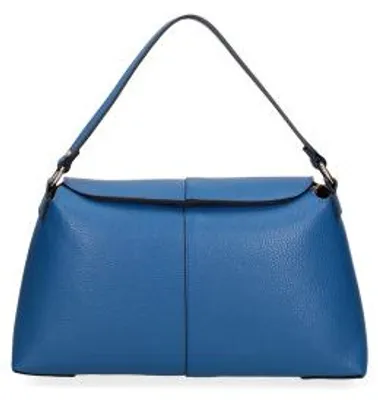 Productafbeelding van Roberta Rossi Dames Schoudertas Echt Leer Dollar Verstelbare Draagriem  Italy Beige UNICA 33x19x12 cm