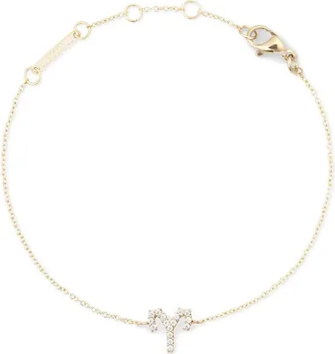 Imagen del producto de Collar Daniel Wellington Crystal Zodiac, modelo Aries, en color dorado