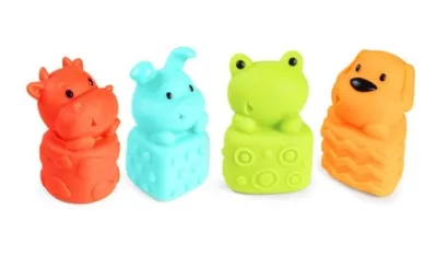Obrázek produktu pro Canpol babies Gumové zvířátka do vody - 4 ks v balení