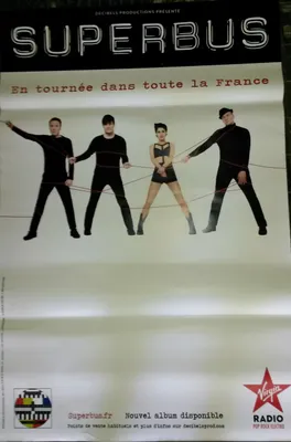Produktbild von SUPERBUS – Plakat / Poster – 80x120 cm