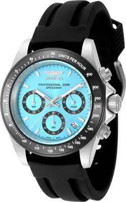 Immagine prodotto di Invicta Speedway 50490 Orologio da Uomo - Movimento al Quarzo - Acciaio Inossidabile con Quadrante Blu - 40 mm