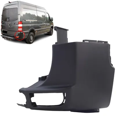 Für Mercedes Sprinter W906 06-18 VW Crafter Ecke Heck Stoßstange Hinten Rechts in der Farbe von Carparts-Online GmbH
