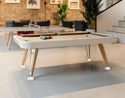 Produktbild von Billardtisch 2 i 1 Multifunktionstisch Pooltisch Esstisch Tische Billard
