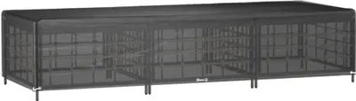 Obrázek produktu pro vidaXL Potah na lehátko 12 oček 205x75x40 cm polyethylen