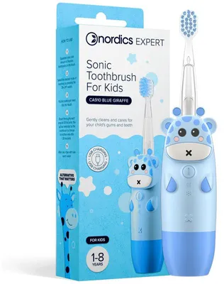 Produktbild von Sonic-Zahnbürste Ca910 Für Kinder, Blau, Giraffe – Nordics Expert