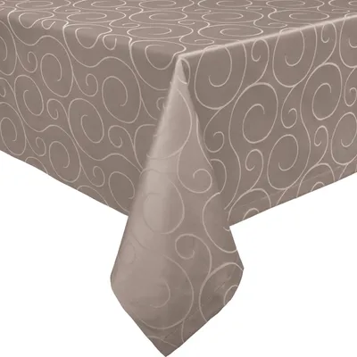 Produktbild von Erwin Müller Tischdecke Oberhausen" taupe 140x200 cm"