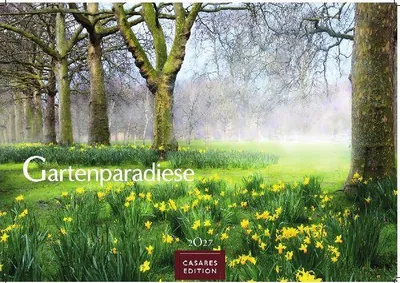 Produktbild von Gartenparadiese Kalender 2027 - Der Kalender für alle, die Gärten lieben - Wandkalender | Gartenkalender | Fotokalender Naturkalender 50x35cm