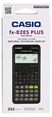 Zdjęcie produktu dla Kalkulator Casio FX-82ES PLUS-2 Pocket Scientific czarny