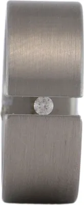 Produktbild von XENOX 0908356 Damen Ring Edelstahl Silber weiß 52 (16.6)